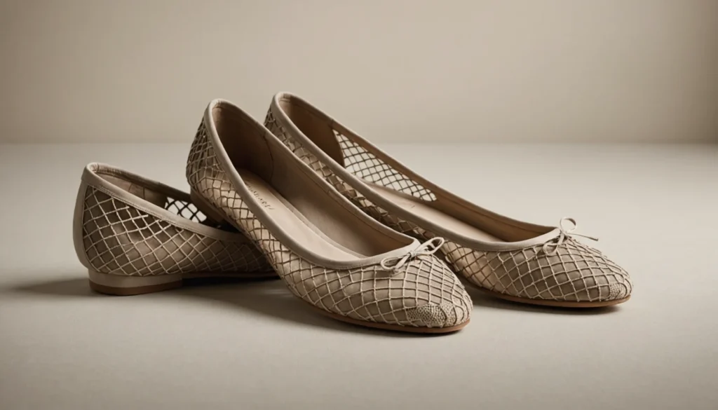 ballerine en resille