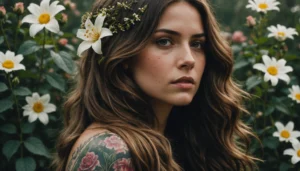 symbole fleurs tatouage